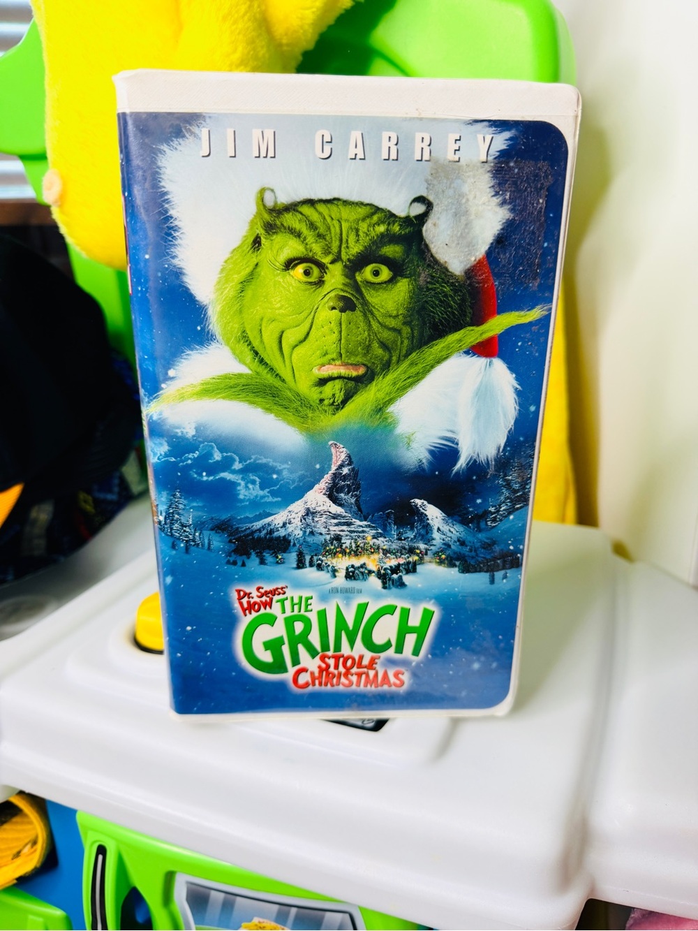 2000 How The Grinch Stole Christmas vhs tape
